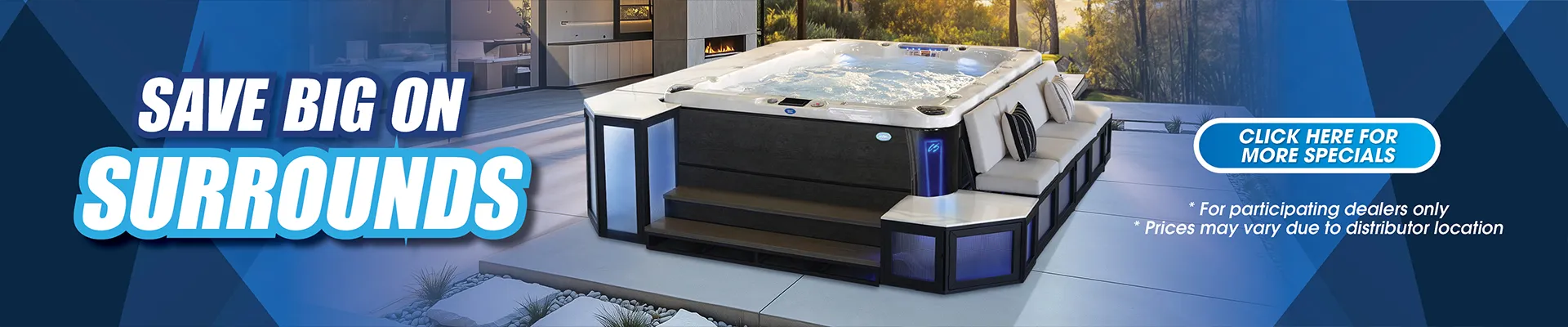 Calspas hot tub being used in a family setting - Union City