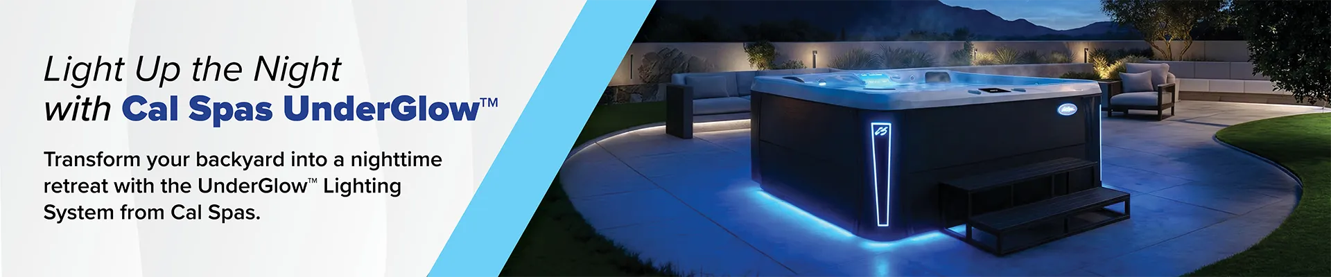 Calspas hot tub being used in a family setting - Union City